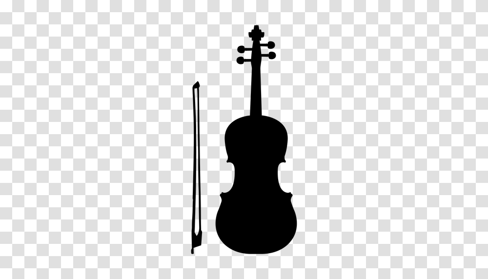 Viola Musical Instrument Silhouette, Gray, World Of Warcraft Transparent Png