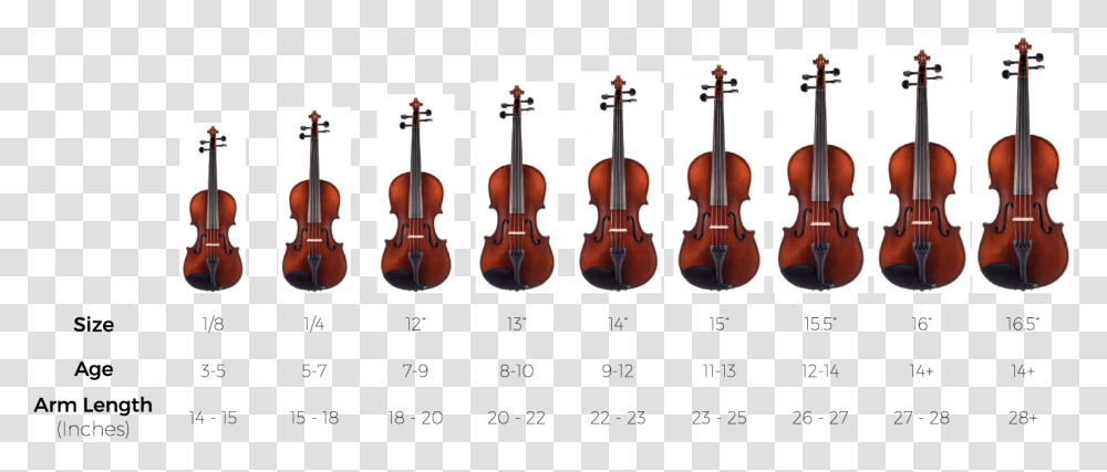 Viola Size Chart Much Does A Violin Cost, Leisure Activities, Musical Instrument, Fiddle, Cello Transparent Png