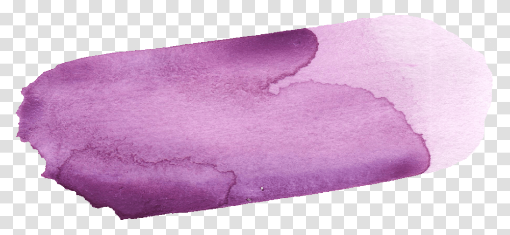 Violet Brush Strokes Purple Watercolor Brush Stroke, Rug, Paper, Stain, Cushion Transparent Png
