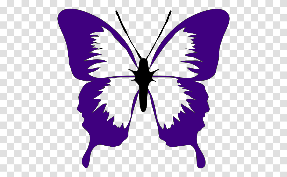 Violet Butterfly Clipart Purple Clip Art, Pattern, Stencil, Ornament Transparent Png