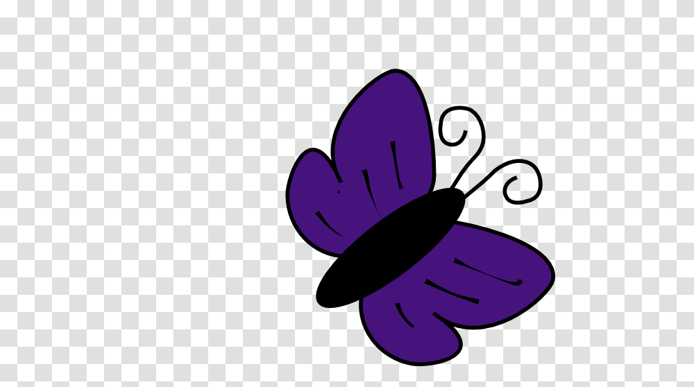 Violet Clipart Butterfy, Flower, Plant, Blossom Transparent Png