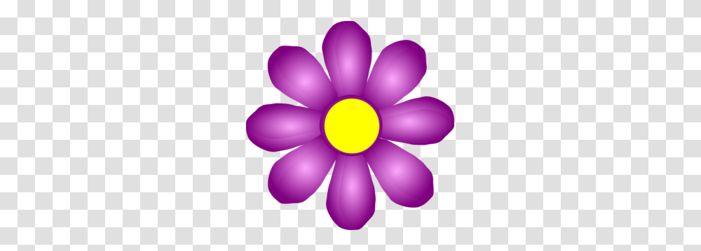 Violet Flower Clip Art, Purple, Daisy, Plant, Daisies Transparent Png