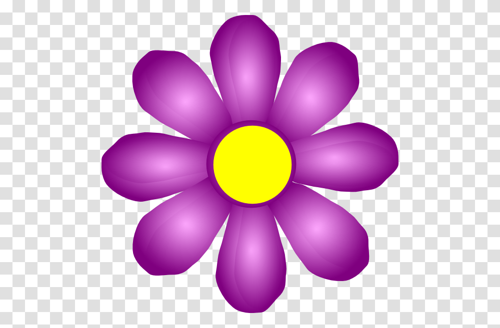 Violet Flower Clip Art, Purple, Plant, Daisy, Daisies Transparent Png