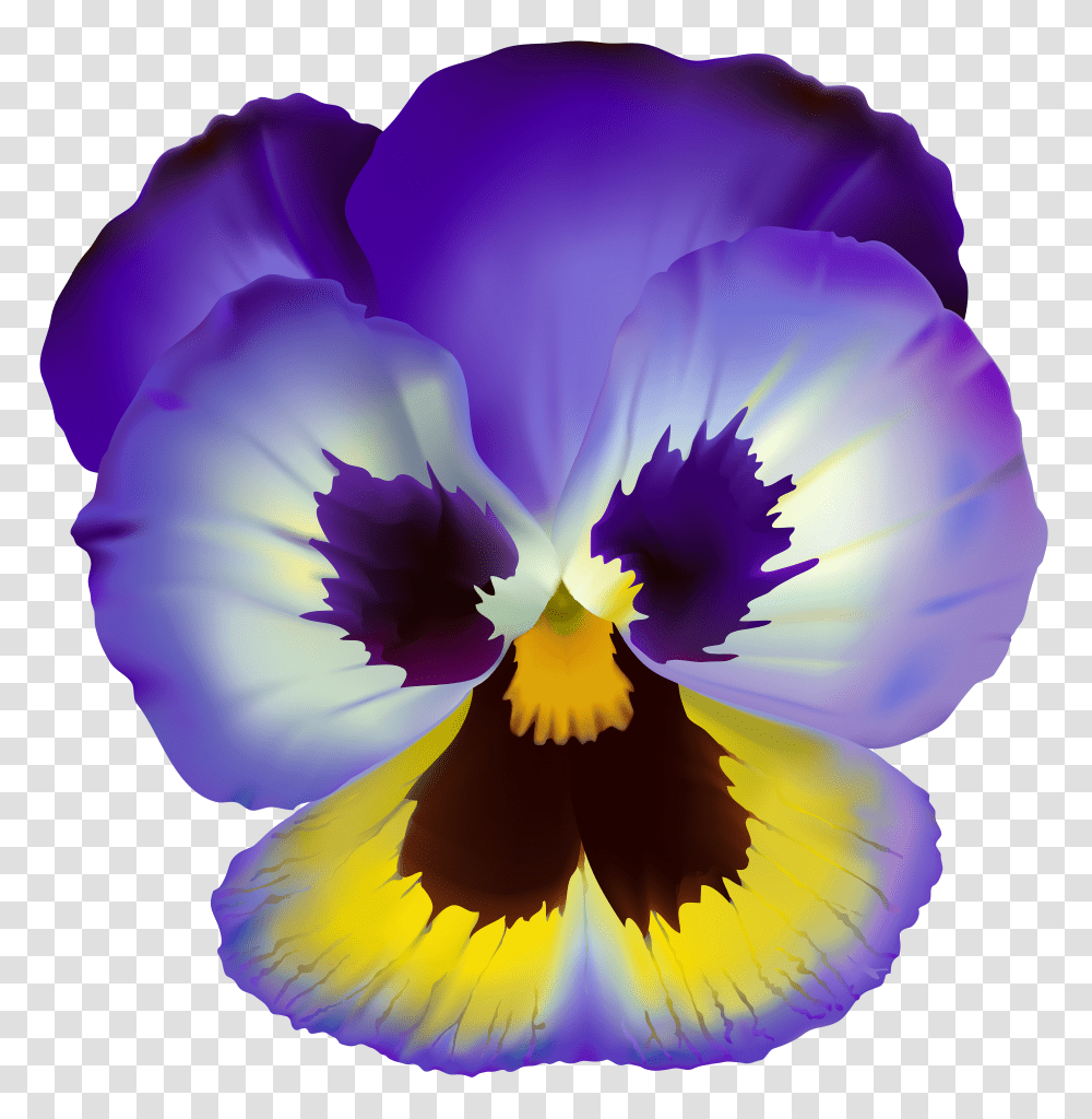Violet Flower Clip Art Simple Flower Violet Drawing Transparent Png
