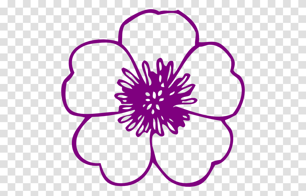 Violet Flower Cliparts, Plant, Petal, Purple, Pollen Transparent Png
