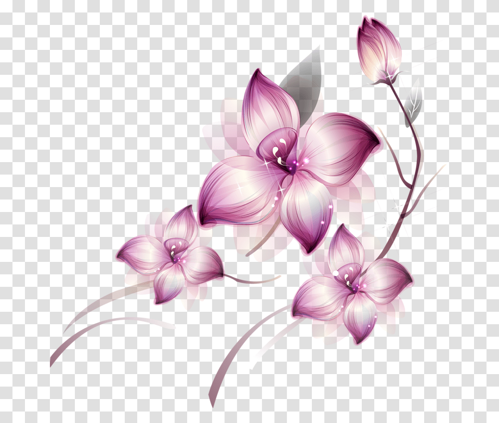Violet Lotus Flower Background Uffbits Pink And Purple Flowers, Plant, Blossom Transparent Png