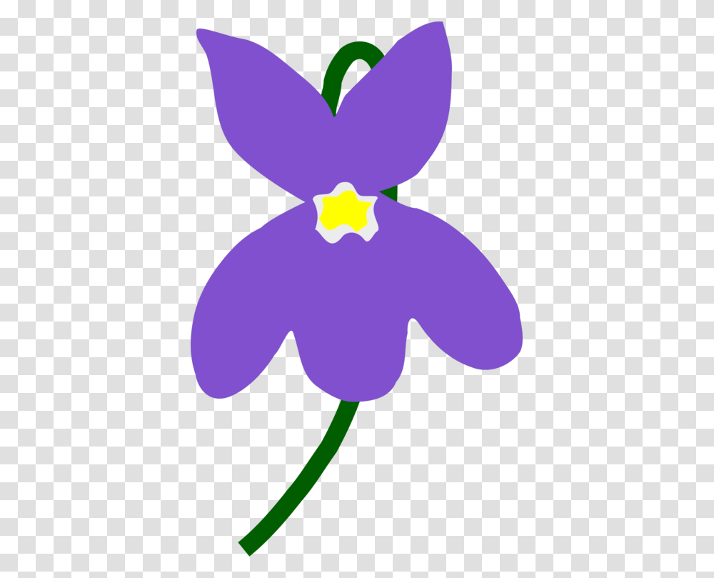 Violet Pansy Watercolor Painting Plants Flower, Blossom, Orchid, Iris, Petal Transparent Png