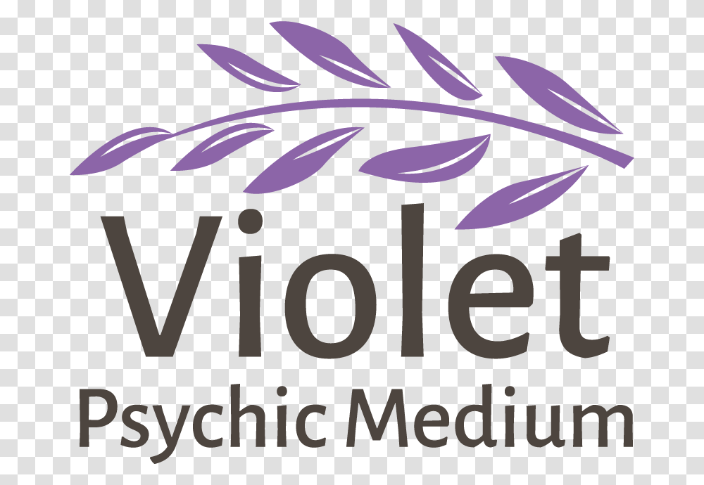 Violet Psychic Medium Logo Poster, Transportation, Vehicle, Number Transparent Png