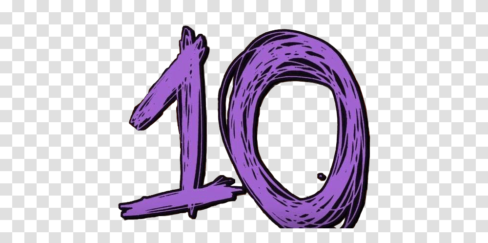 Violet Purple Font Anthony Fantano Scores, Number, Alphabet Transparent Png