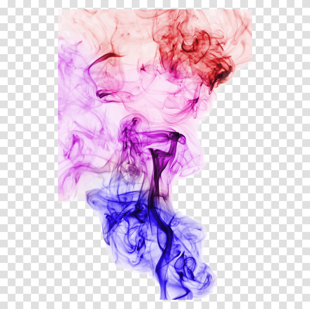 Violet Smoke Pic, Person, Human, Purple, Smoking Transparent Png