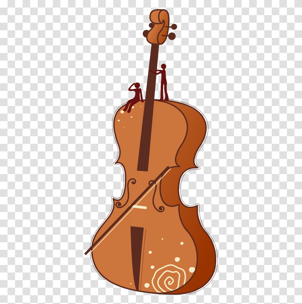 Violin Clipart Cello Cartoon, Musical Instrument, Leisure Activities, Viola, Fiddle Transparent Png