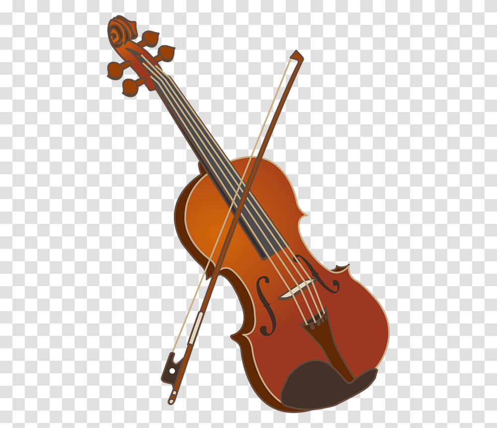 Violin Musical Instrument Clipart Clipart Picture Of Violin, Leisure Activities, Fiddle, Viola, Cello Transparent Png