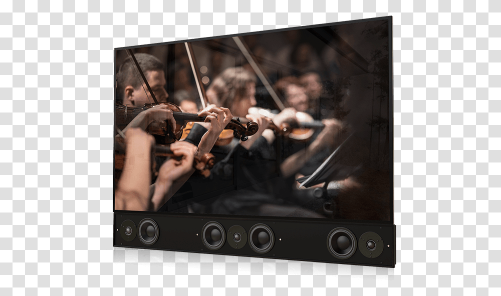 Violin, Person, Crowd, Monitor, Theater Transparent Png
