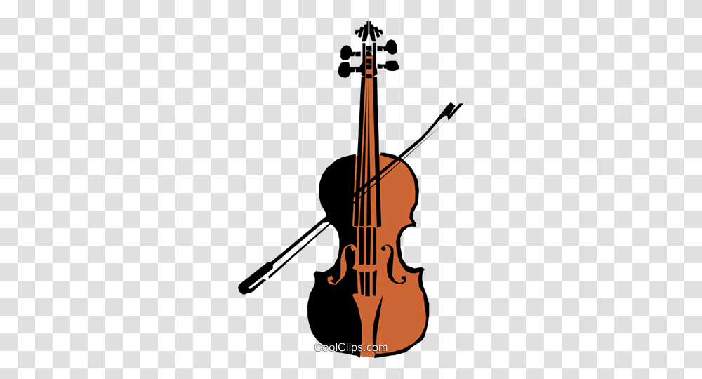 Violin Royalty Free Vector Clip Art Illustration, Leisure Activities, Musical Instrument, Fiddle, Viola Transparent Png