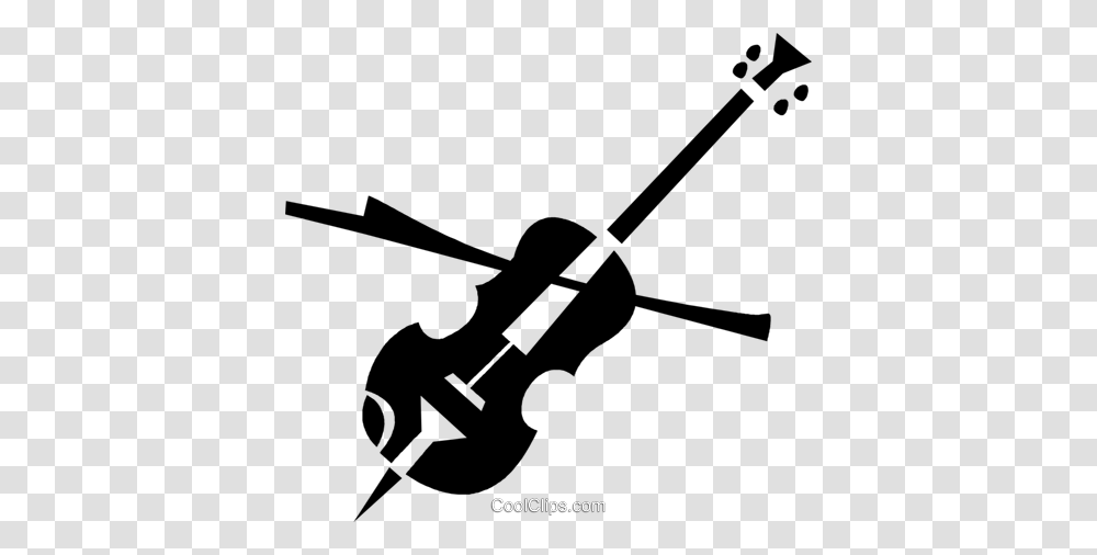 Violin Royalty Free Vector Clip Art Illustration, Leisure Activities, Musical Instrument, Fiddle, Viola Transparent Png