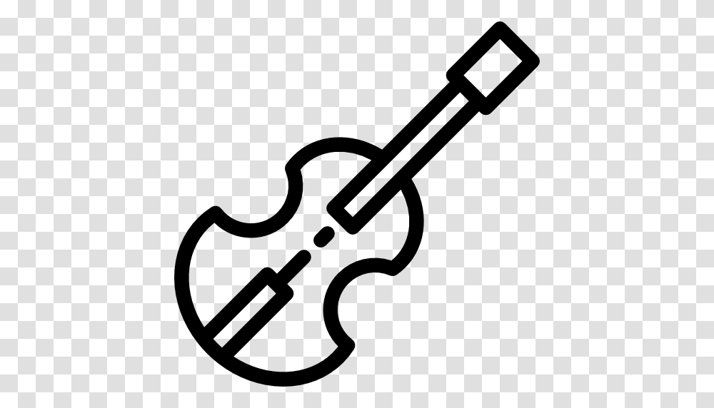Violn, Leisure Activities, Stencil, Musical Instrument, Silhouette Transparent Png