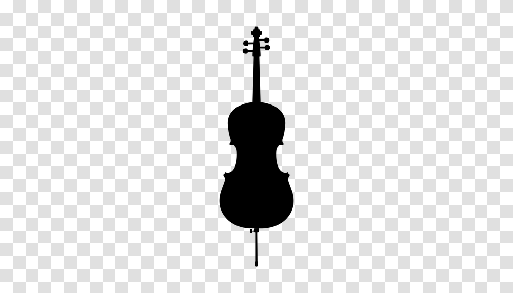 Violoncello Cello Musical Instrument Silhouette, Gray, World Of Warcraft Transparent Png