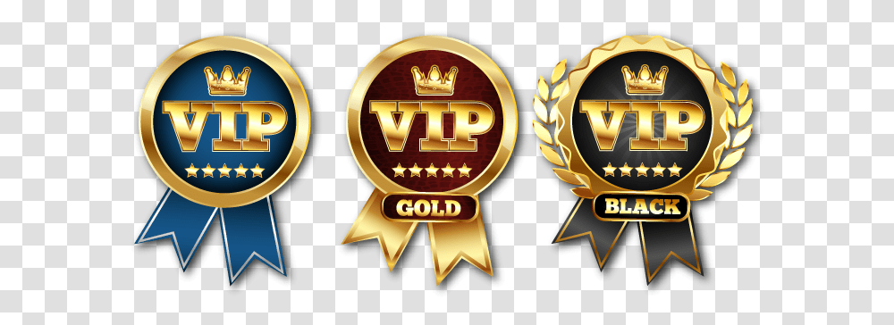 Vip Background Image Vip Logo Gold, Symbol, Trademark, Trophy, Gold Medal Transparent Png