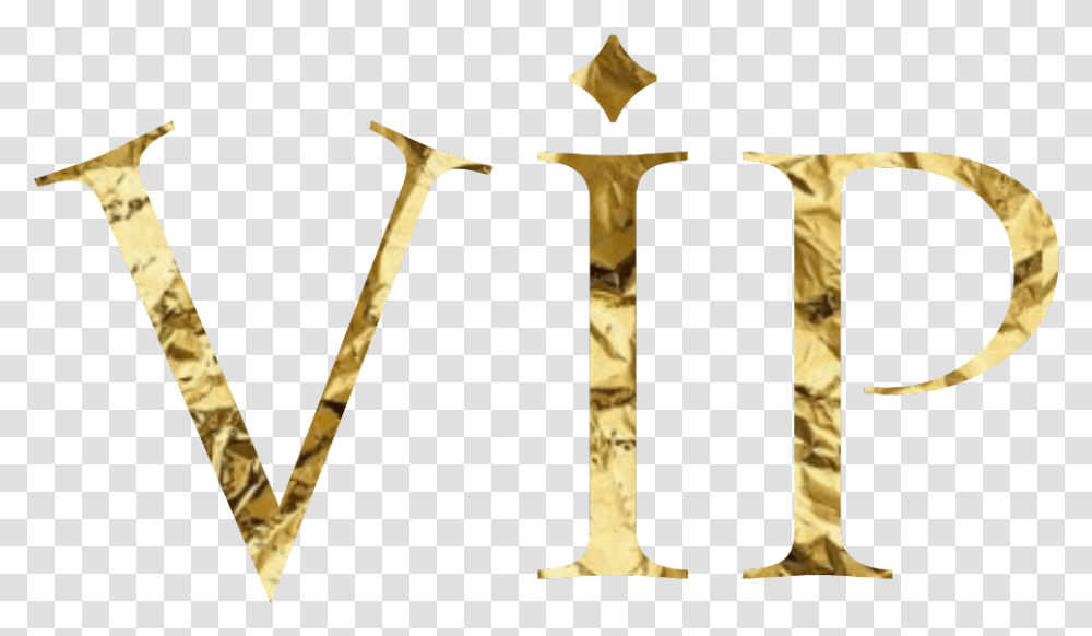 Vip Letter Gold Golden Ouro Dourado Lucianoballack Art, Pillar, Architecture, Stick Transparent Png