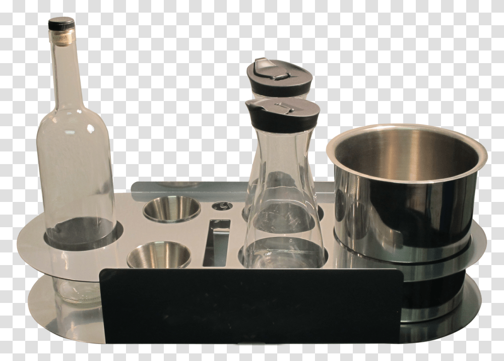Vip Tray Serving Traychampagne Tray Bottle Service Glass Bottle, Bowl, Pot, Cooktop, Indoors Transparent Png