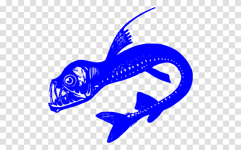 Viper Fish Blue Clip Art, Animal, Wildlife, Amphibian, Tadpole Transparent Png