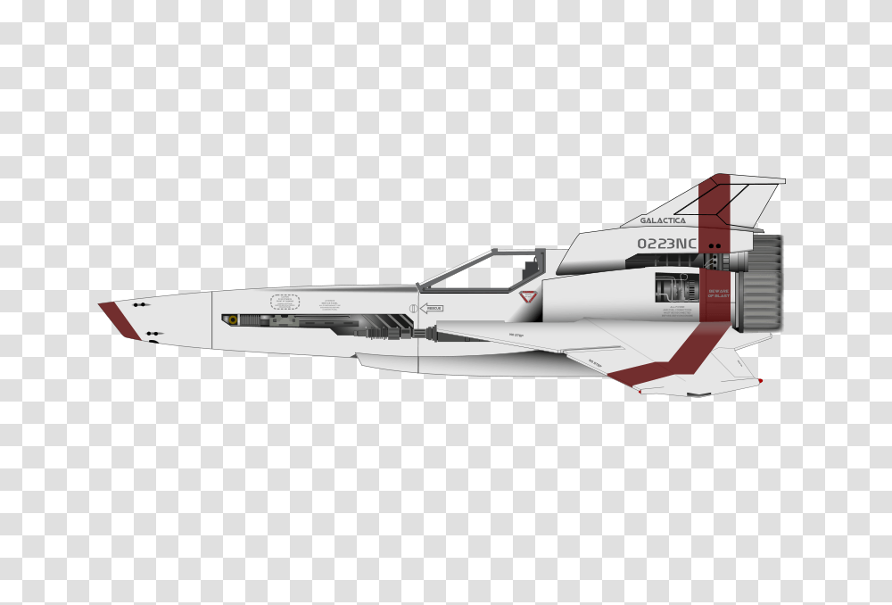VIPER Mk II BATTLESTAR GALACTICA, Transport, Airplane, Aircraft, Vehicle Transparent Png