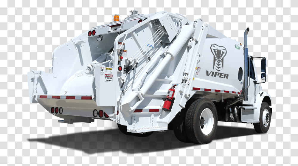 Viper Rear Loader Vehicle, Truck, Transportation, Machine, Engine Transparent Png