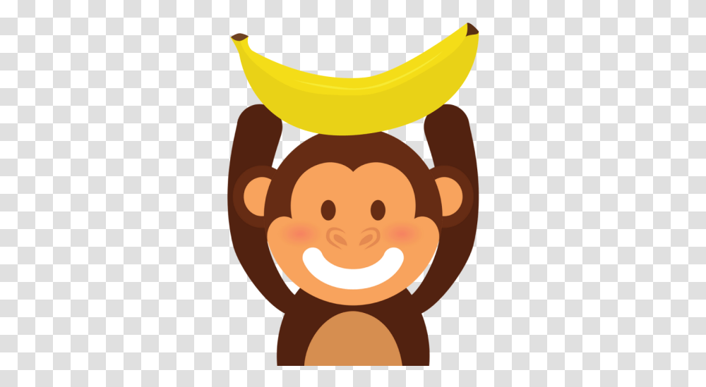 Vipkid Monkey Reward System, Plant, Food, Banana, Fruit Transparent Png