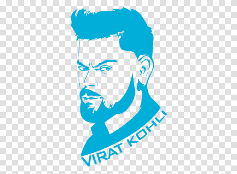 Virat Kohli White Black, Head, Poster, Advertisement, Face Transparent Png