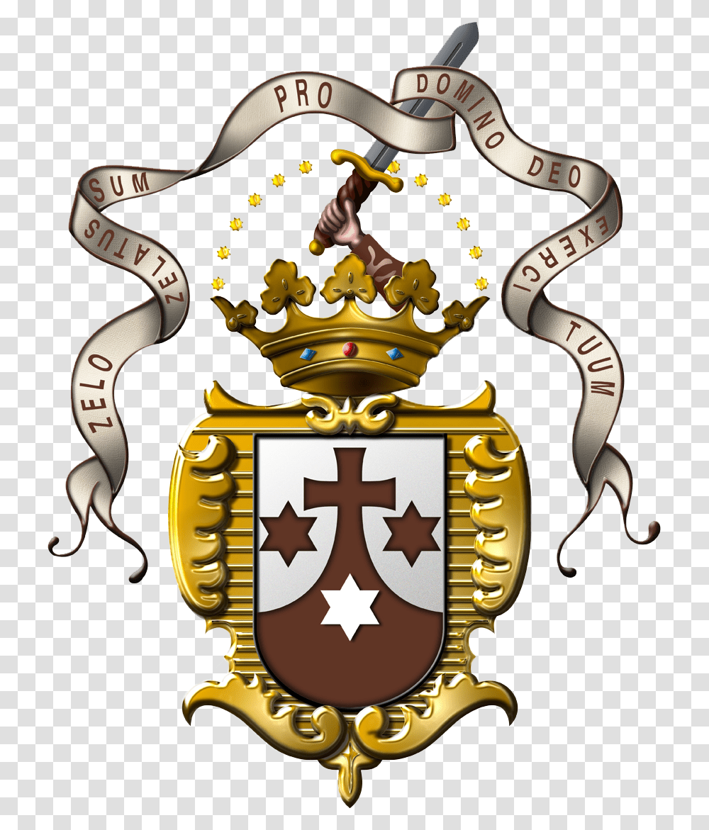 Virgen Del Carmen Escudo, Gold, Emblem, Logo Transparent Png