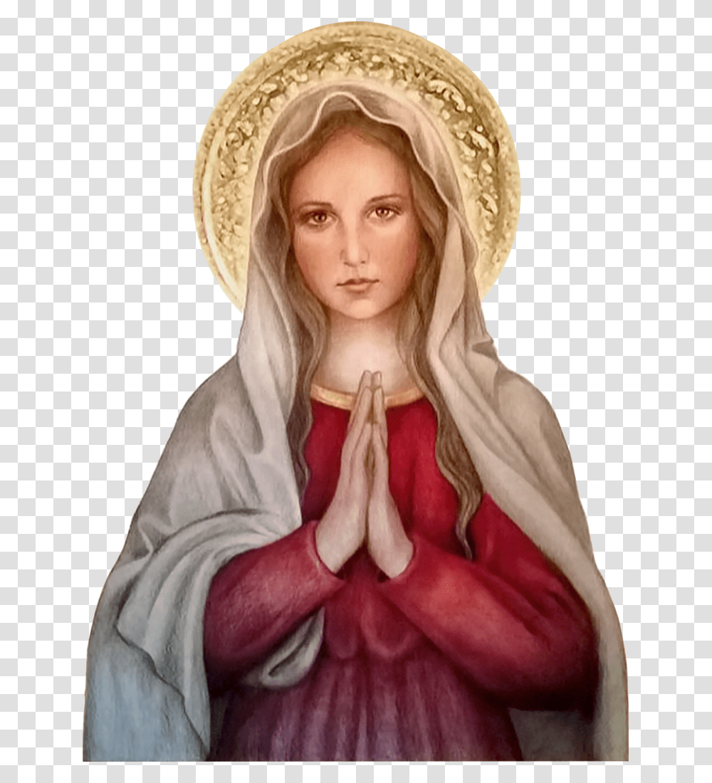 Virgen Maria Blessed Virgin Mary, Person, Cloak, Fashion Transparent Png