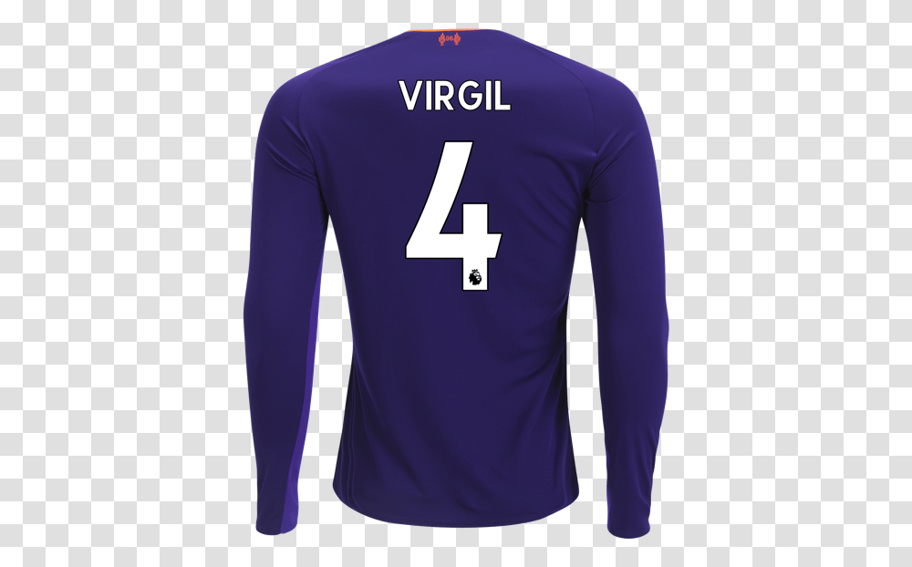Virgil Van Dijk Kit, Apparel, Shirt, Sleeve Transparent Png