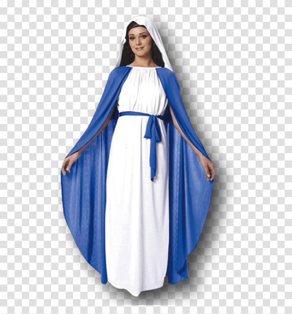 Virgin Mary Costume, Apparel, Fashion, Cloak Transparent Png