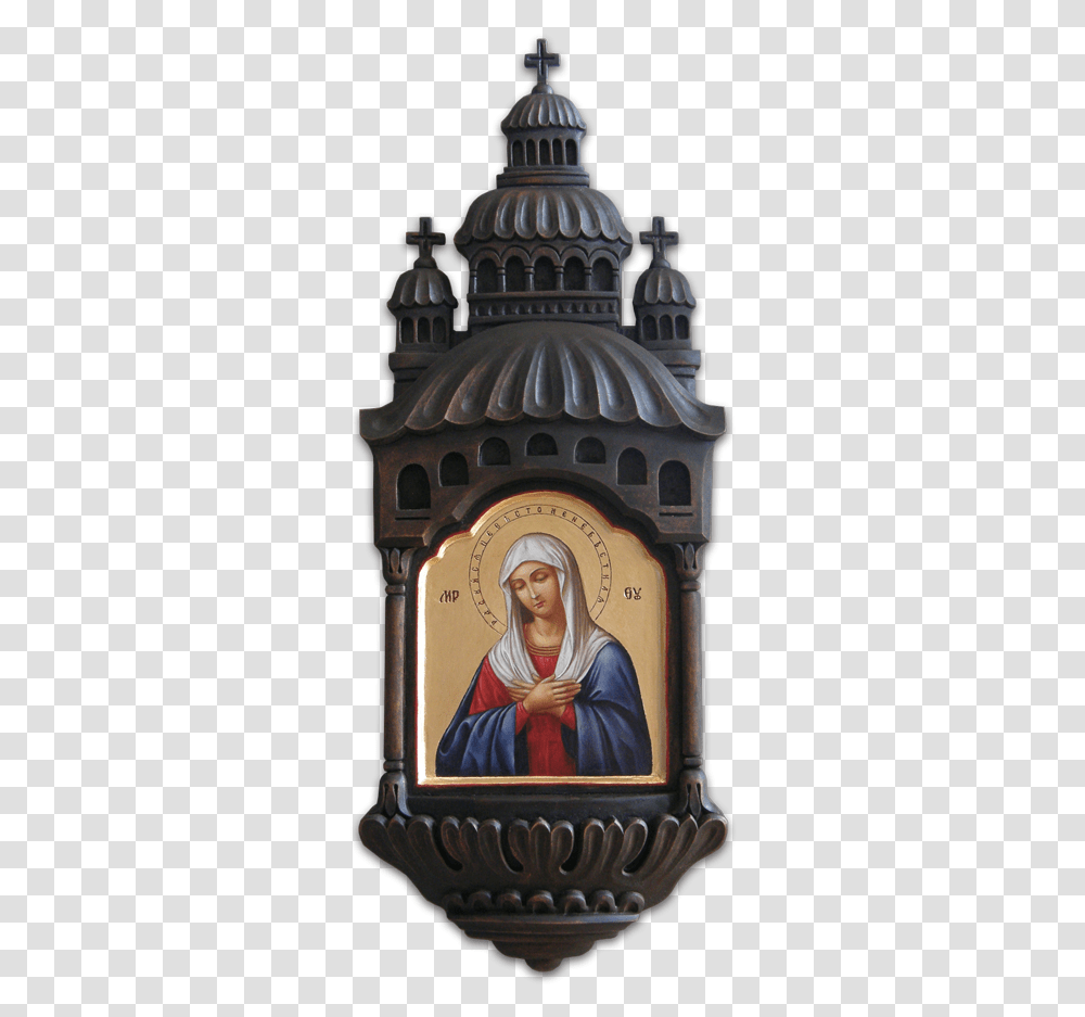 Virgin Mary Eleusa Religion, Person, Architecture, Building, Church Transparent Png