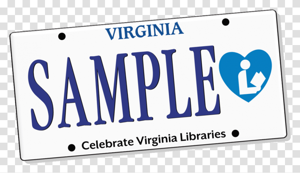 Virginia Library License Plate Virginia License Plate, Vehicle, Transportation Transparent Png