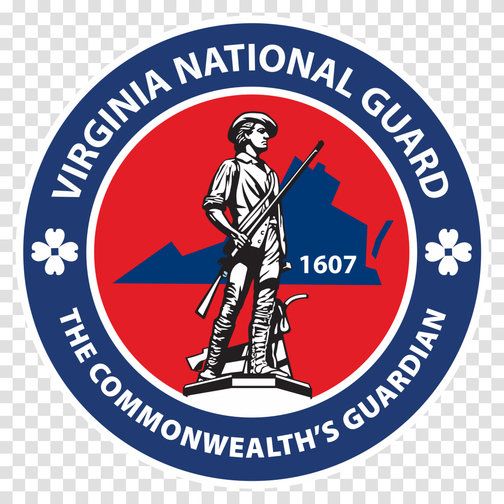 Virginia National Guard Logos And Graphics Illustration, Symbol, Trademark, Person, Human Transparent Png