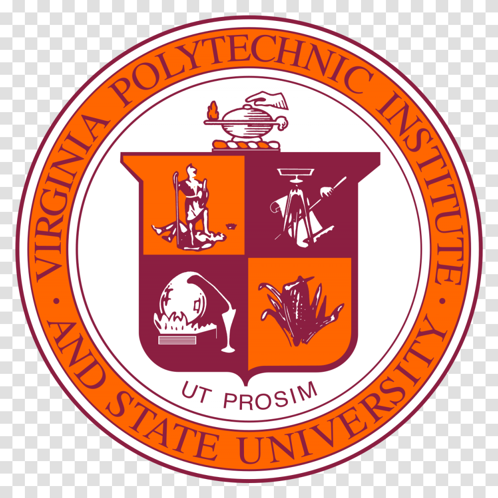 Virginia Polytechnic Institute And State University, Logo, Badge, Person Transparent Png