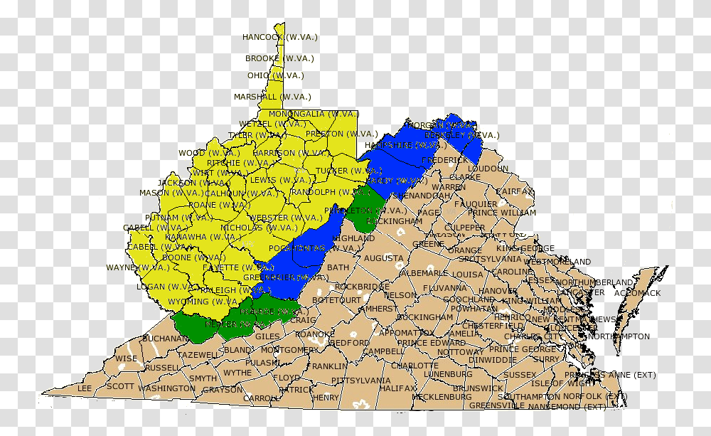 Virginia State Outline West Virginia Secession, Plot, Map, Diagram, Atlas Transparent Png