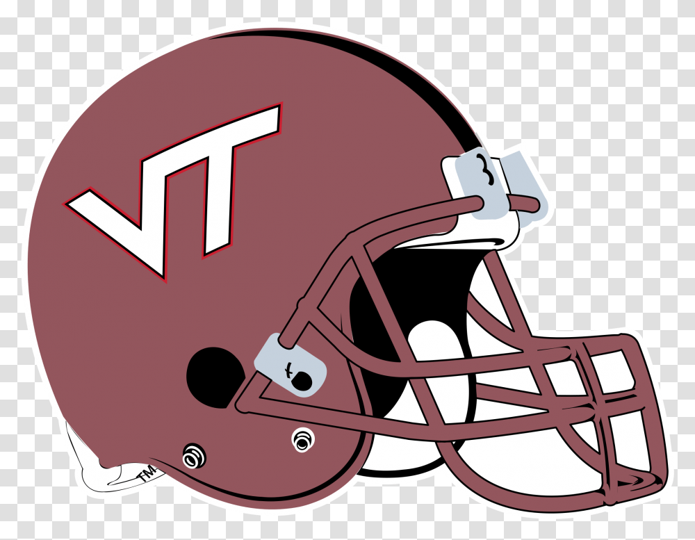 Virginia Tech Helmet Logo, Apparel, Football Helmet, American Football Transparent Png