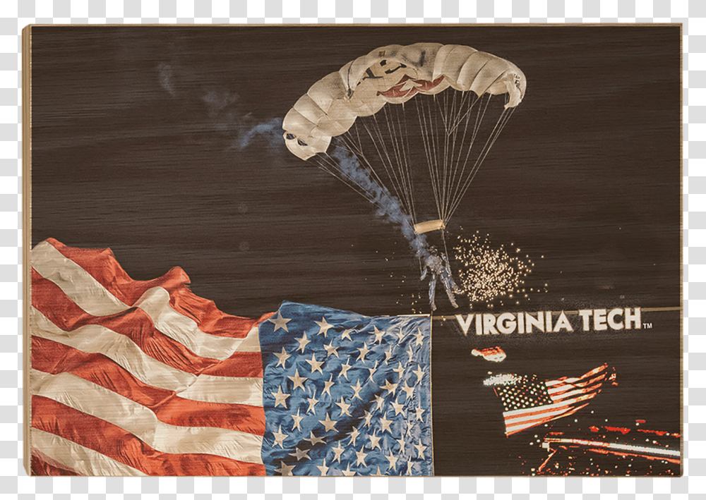 Virginia Tech Hokies Flag Of The United States Transparent Png