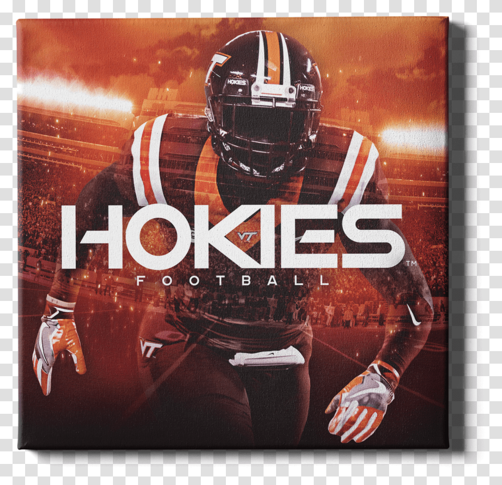 Virginia Tech Hokies Sandman American Football Transparent Png