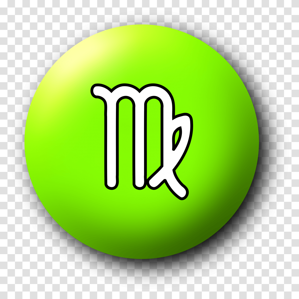 Virgo Images Free Download Virgo Icon Green, Logo, Symbol, Trademark, Tennis Ball Transparent Png