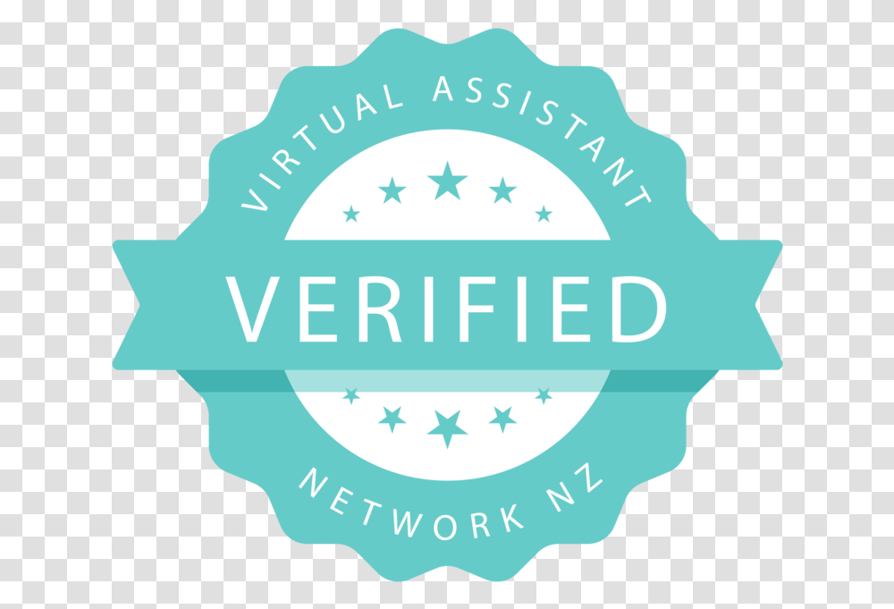 Virtual Assistant Network Nz Verified Badge Blue 04 Pldm, Label Transparent Png