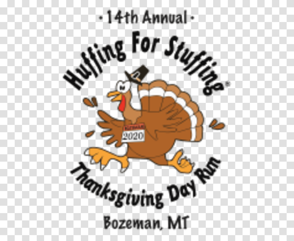 Virtual Huffing For Stuffing 2020 Turkey, Poster, Animal, Mammal, Wildlife Transparent Png