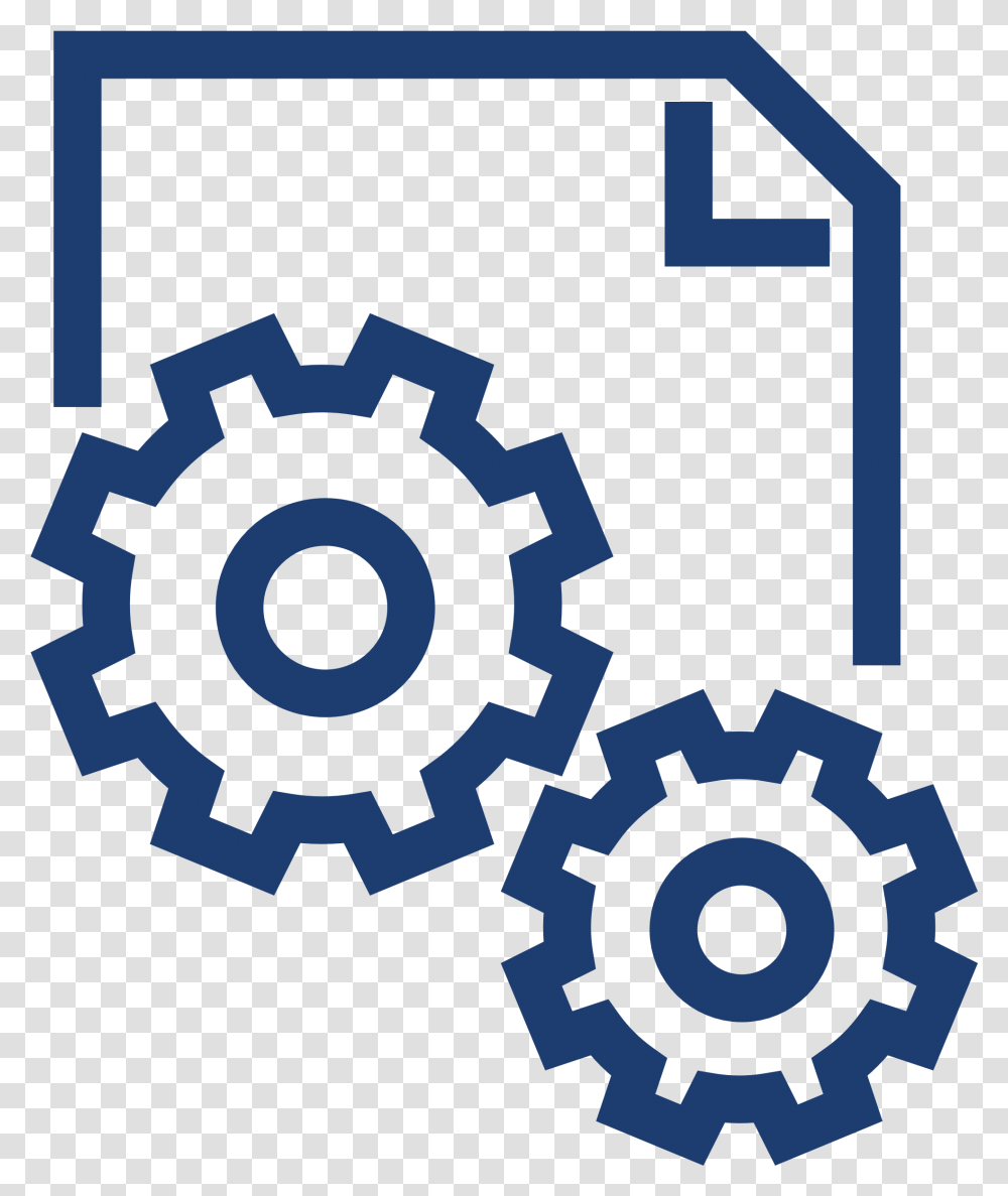 Virtual Incentives House Icon, Machine, Gear, Cross, Symbol Transparent Png
