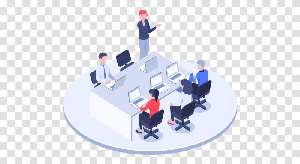 Virtual Office, Person, Crowd, Audience, Sitting Transparent Png