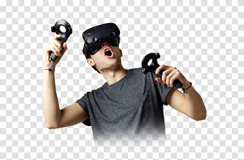 Virtual Reality Headset Htc Vive Oculus Rift Playstation Vr, Person, Sunglasses, Face Transparent Png