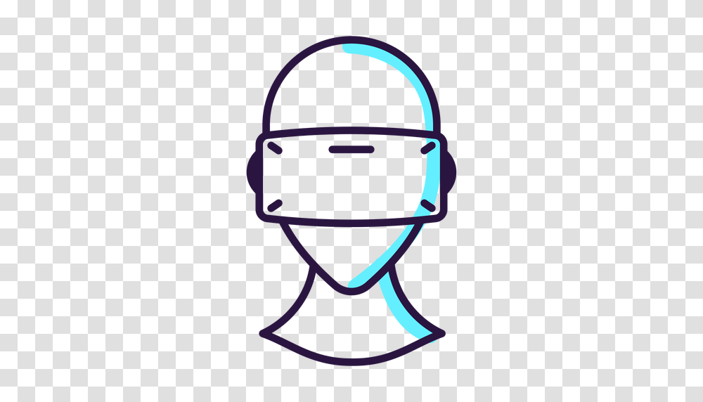 Virtual Reality Headset Icon, Helmet, Apparel, Chair Transparent Png