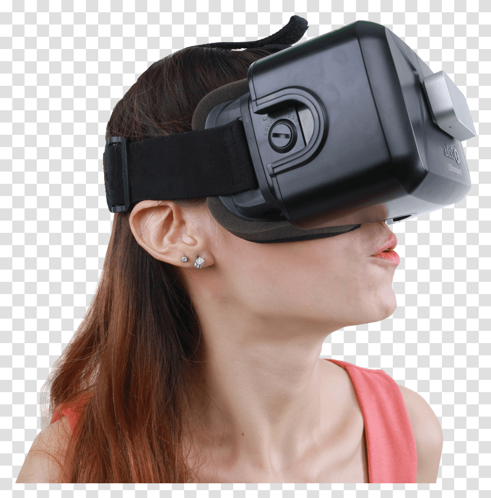 Virtual Reality Lens, Person, Goggles, Accessories Transparent Png
