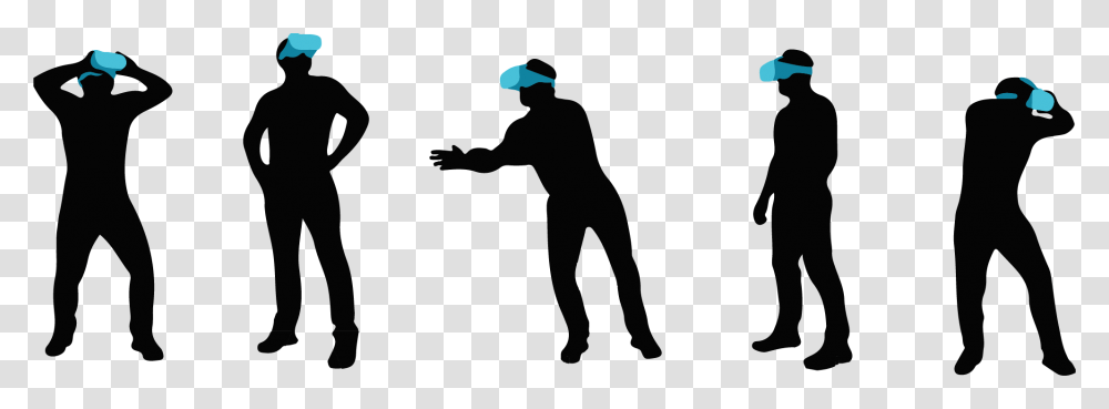 Virtual Reality User, Silhouette, Person, Ninja Transparent Png